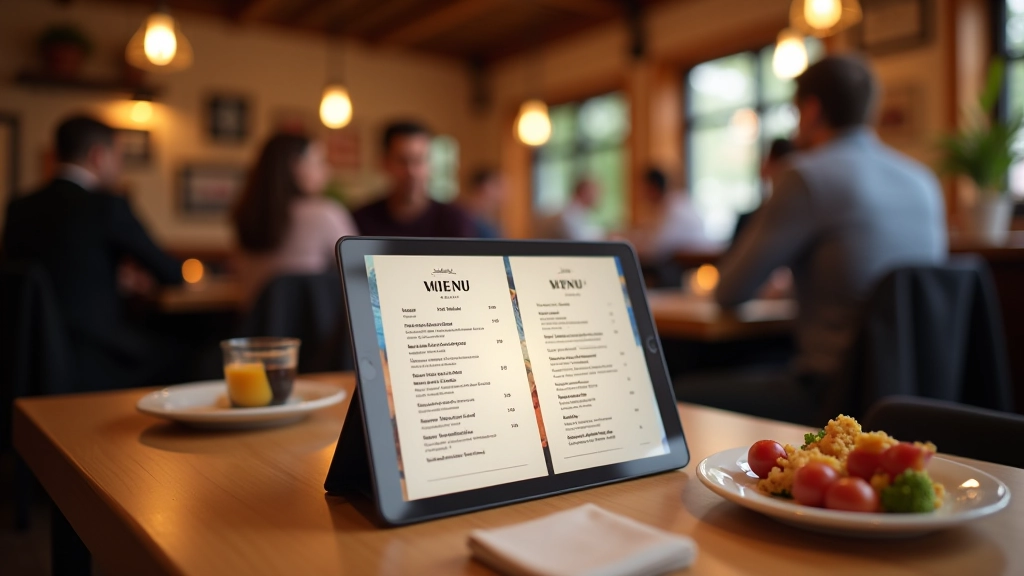 Menu design voor café Witte Leeuw, Antwerpen